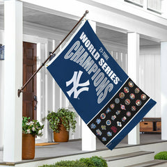 New York Yankees Single Sided Flag w/ 2 Grommets, 3'x5' Multi Win Flag