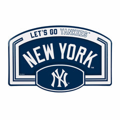 New York Yankees USA Embossed Steel Wall Sign, 11" x 17"