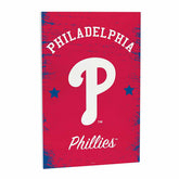 Philadelphia Phillies Wood Wall Sign, 16x24