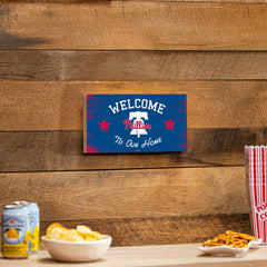 Philadelphia Phillies Wood Wall Sign, 6x11