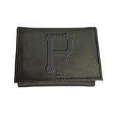 Pittsburgh Pirates Tri-Fold Wallet Black