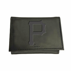Pittsburgh Pirates Tri-Fold Wallet Black