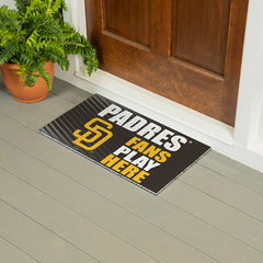 San Diego Padres Fan Mat, 28"x16"