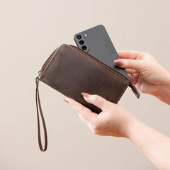 San Diego Padres Wristlet Wallet Brown