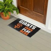 San Francisco Giants Fan Mat, 28"x16"
