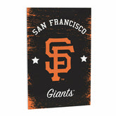 San Francisco Giants Wood Wall Sign, 16x24