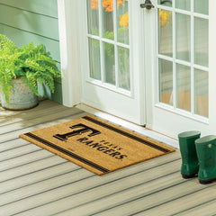Texas Rangers Large One Color Coir Mat, 36"x24"