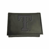 Texas Rangers Tri-Fold Wallet Black
