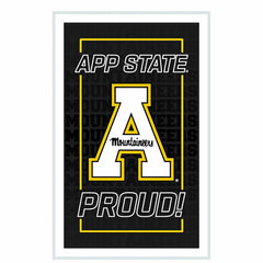 Appalachian State University College Rectangle Neolite LED Decor