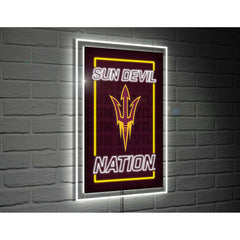 Arizona State University College Rectangle Neolite LED Decor