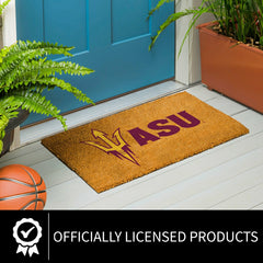 Coir Mat, 16"x28", Arizona State University