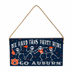 Auburn University Halloween Wood Wall Sign, 6x11