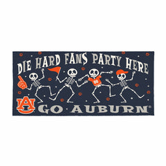 Auburn University Flocked Coir Halloween Sassafras Switch Mat, 22"x10"