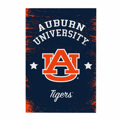 Auburn University Wood Wall Sign, 16x24