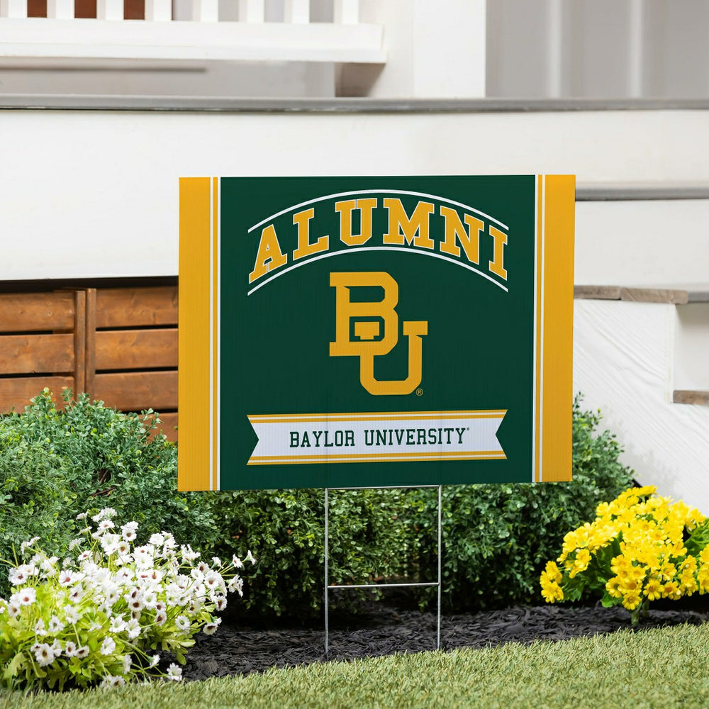 Baylor University Coroplast Yard Sign Alumni
