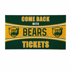 28" x 16" PVC Trapper Mat, Come Back with Tickets, Baylor University