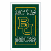 Baylor University College Rectangle Neolite LED Decor