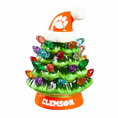 4" Mini LED Tabletop Christmas Tree, Set of 2, Clemson University