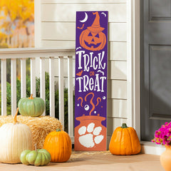 47" Double Sided Leaner, Clemson University, Halloween