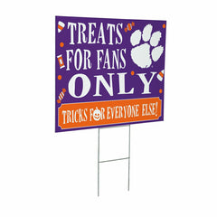 Clemson University Yard Sign, Halloween Treats for Fans