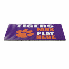 Clemson University Fan Mat, 28"x16"