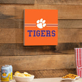 Clemson University Wood Wall Sign, 12x12