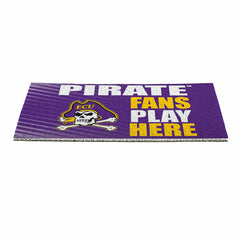 East Carolina University Fan Mat, 28"x16"
