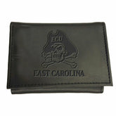 East Carolina University, Tri-Fold Wallet, Black