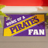 East Carolina University, PVC Mat COLOR, Home of a Fan