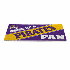 East Carolina University, PVC Mat COLOR, Home of a Fan