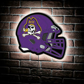 LED Wall Decor, Helmet, East Carolina University