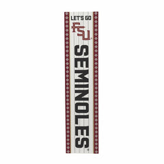 47" Double Sided Leaner, Florida State University, Christmas