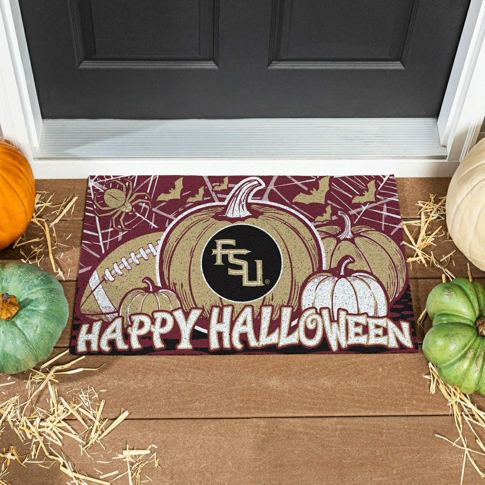 Florida State University Halloween PVC Mat, 28"x16"