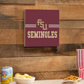 Florida State University Wood Wall Sign, 12x12