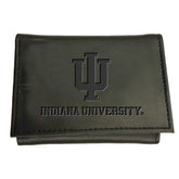 Indiana University, Tri-Fold Wallet, Black