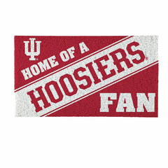 University of Indiana, PVC Mat COLOR, Home of a Fan