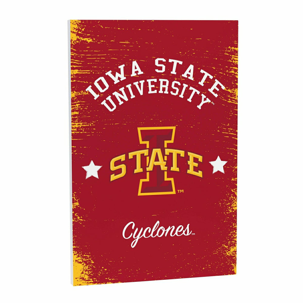 Iowa State University Wood Wall Sign, 16x24
