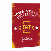 Iowa State University Wood Wall Sign, 16x24