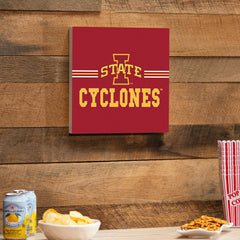 Iowa State University Wood Wall Sign, 12x12