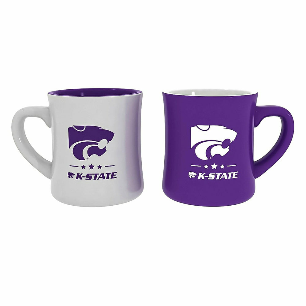 Kansas State University 10oz Ceramic Cup Set, 2pc