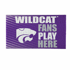 Kansas State University Fan Mat, 28"x16"