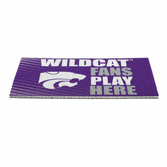 Kansas State University Fan Mat, 28"x16"