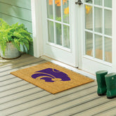 Kansas State University Large Full Color Coir Mat, 36"x24"