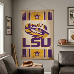 Louisiana State University, Canvas Wall Tapestry, Large, 54x36