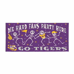 Louisiana State University Flocked Coir Halloween Sassafras Switch Mat
