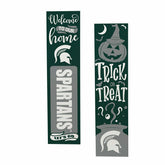 47" Double Sided Leaner, Michigan State University, Halloween