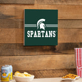 Michigan State University Wood Wall Sign, 12x12