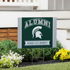 Michigan State University Coroplast Yard Sign Alumni