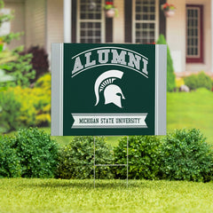 Michigan State University Coroplast Yard Sign Alumni
