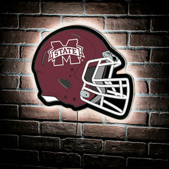 LED Wall Decor, Helmet, Mississippi State University